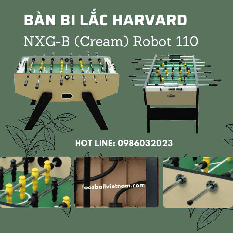 Bàn bi lắc Harvard NXG-A/B Cream SKU jx110