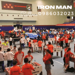 Bàn bi lắc thi đấu IRON MAN SKU jx 199