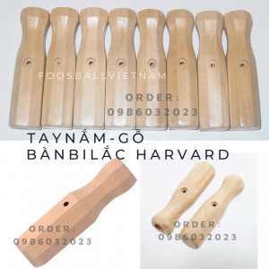 Tay nắm bàn bi lắc harvard chất liệu gỗ cao cấp