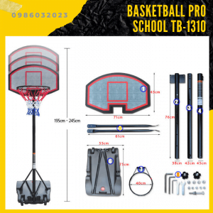 Basketball Trụ bóng rổ tiêu chuẩn trường học