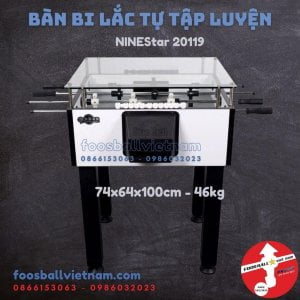 bàn bi lắc rút gọn tự tập luyện Fireball KeyMan 9 STAR 20119