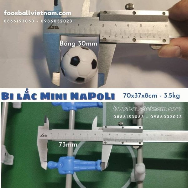 Bàn Bi lắc Mini giá rẻ NaPoLi 70x37x8cm - 3.5kg