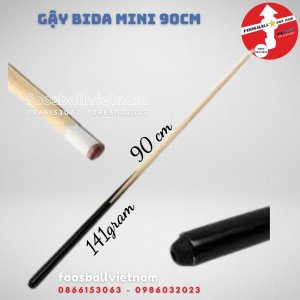 Phụ kiện cơ gậy bi a bida mini trẻ em giá rẻ loại 1 khúc dài 90cm, loại 2 khúc dài 1m08