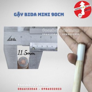 Phụ kiện cơ gậy bi a bida mini trẻ em giá rẻ loại 1 khúc dài 90cm, loại 2 khúc dài 1m08