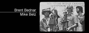 Belz and Bednar avenge 1975 loss by dominating doubles competition in the $125,000 World Championships before a partisan hometown crowd.