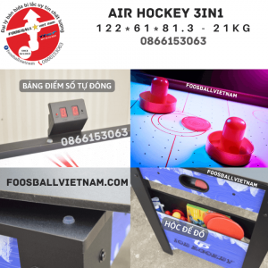 Bàn chơi khúc Côn Cầu, bàn bóng bàn, bàn đọc sách 3in1