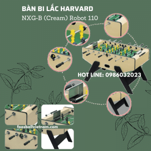 Bàn bi lắc Harvard NXG-A/B Cream SKU jx110