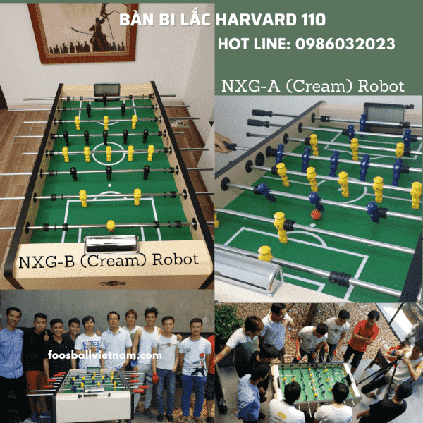 Bàn bi lắc Harvard NXG-A/B Cream SKU jx110